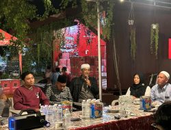 Ansari dan Jurnalis Pamekasan Berdiskusi Hangat Soal Pembangunan Daerah